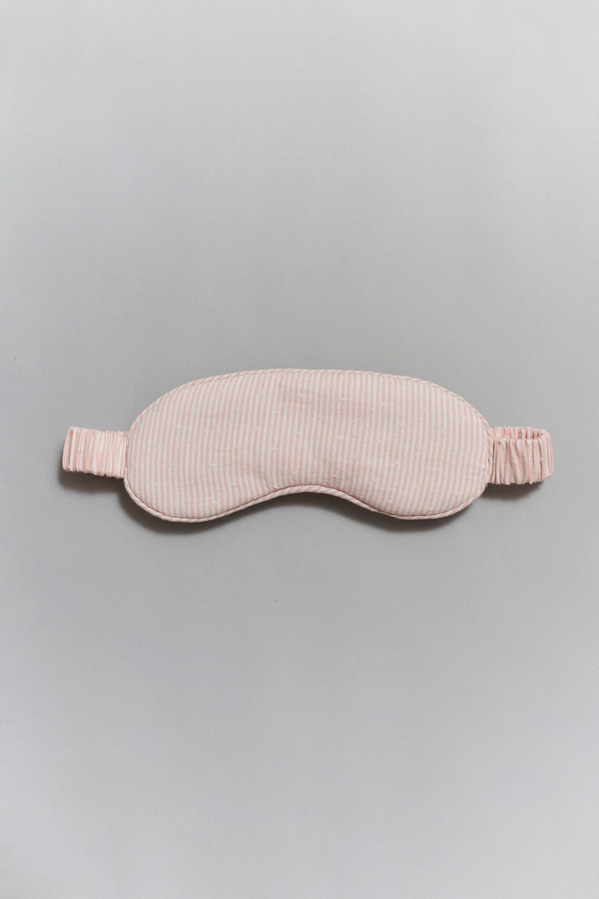 Viola ethical-cotton eye mask - Dawnlight Coral