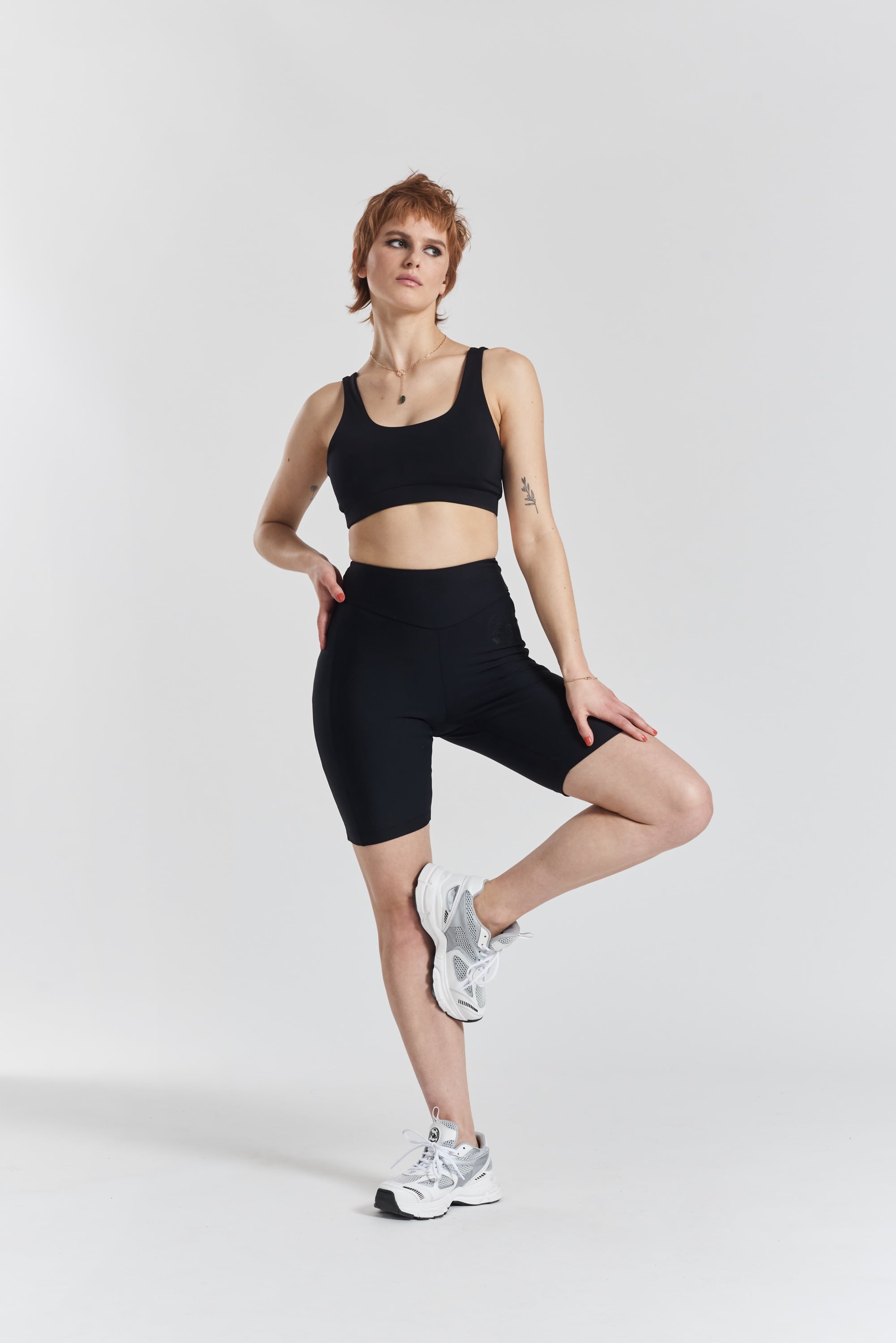 Arran performance cycle shorts - Volcanic Black