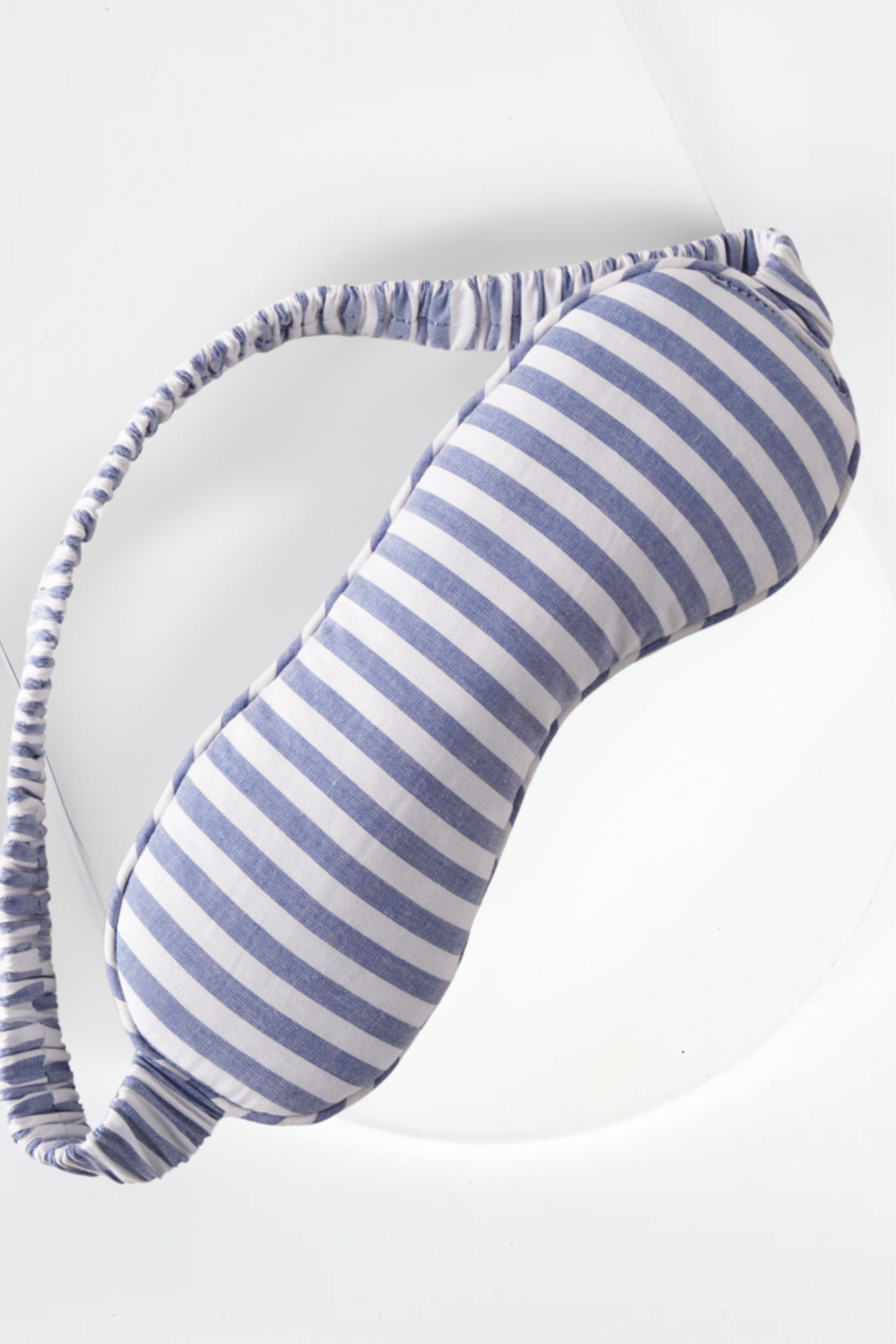 Viola ethical-cotton eye mask - Oceanic Blue