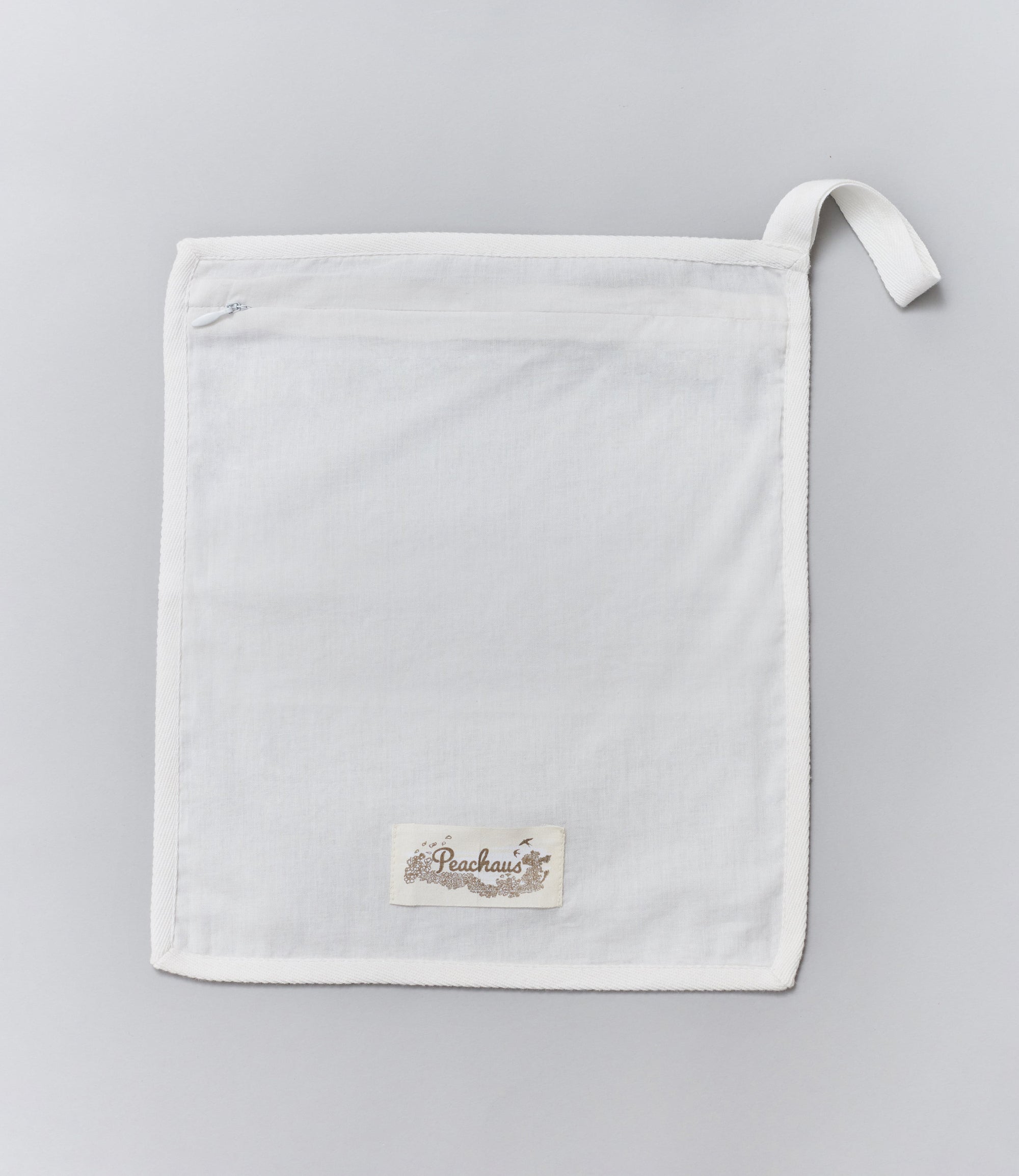 Aralea ethical cotton laundry bag Glacier